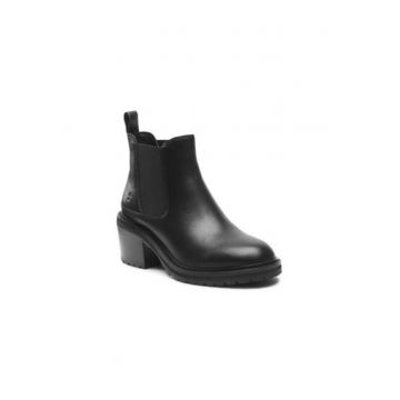 Ghete dama  300537916 - Piele naturala - Negru