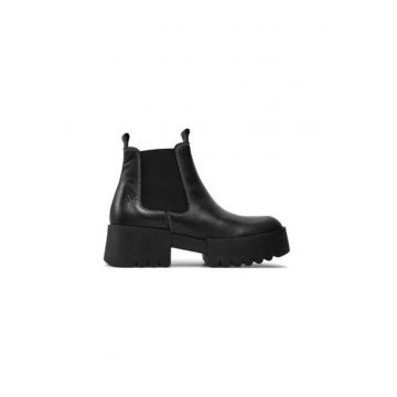 Ghete dama  304465826 - Piele naturala - 39 EU - Negru