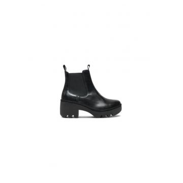 Ghete dama  304466076 - Piele naturala - Negru