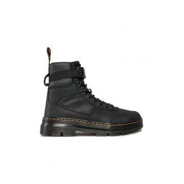 Ghete dama Dr.Martens Combs Tech Leather - piele - negru