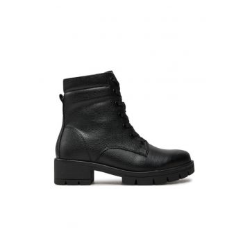 Ghete dama Jana - 304491825 - Piele ecologica - Negru - Negru