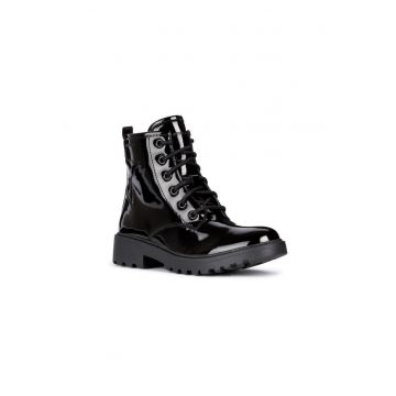 Ghete fete -  J Casey Girl - Poliuretan - Negru