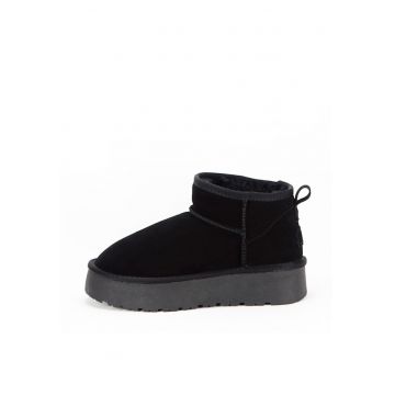 Ghete negre din piele naturala JB1924 118 13681