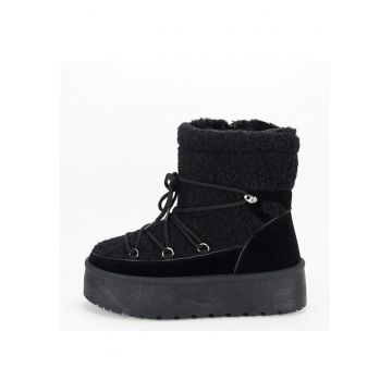 Ghete negre imblanite LT33-18 115 15735