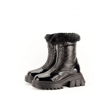 Ghete negre impermeabile Meda 116 9329
