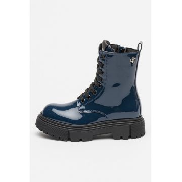 Bocanci de piele ecologica lacuita