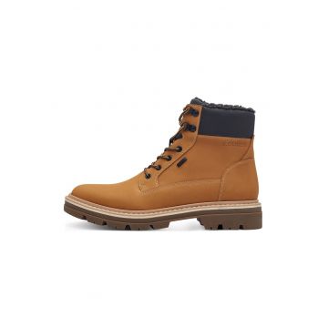 Bocanci cu sireturi si fermoar