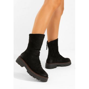 Cizme scurte dama Tavresa negre