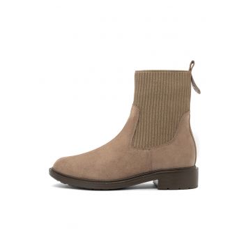 Ghete Chelsea de piele intoarsa