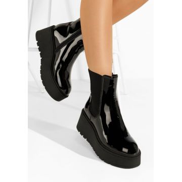Ghete cu platformă Celestina V2 negre