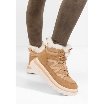 Ghete cu platformă Nimora kaki