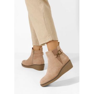 Ghete cu platforma Sherilyne kaki