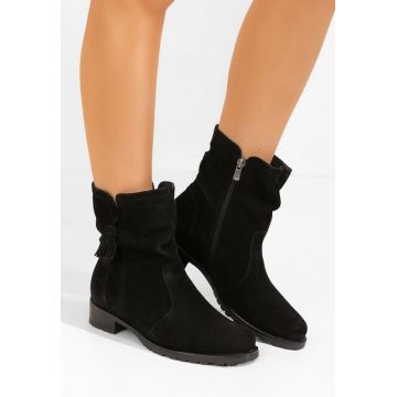 Ghete dama piele Cristine V2 negre