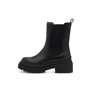 Ghete de piele ecologica cu insertii textile