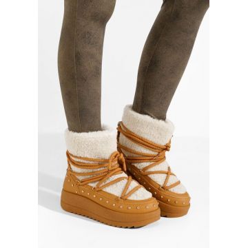 Ghete imblanite dama Chrissy camel