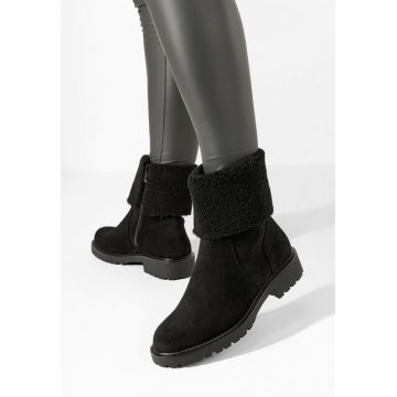 Ghete imblanite dama Lyora negre