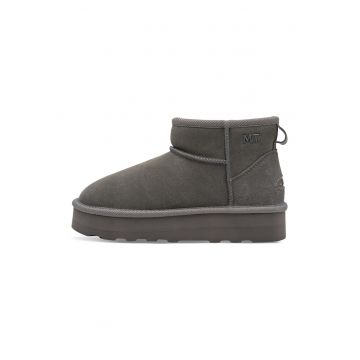 Ghete skip-on de piele intoarsa