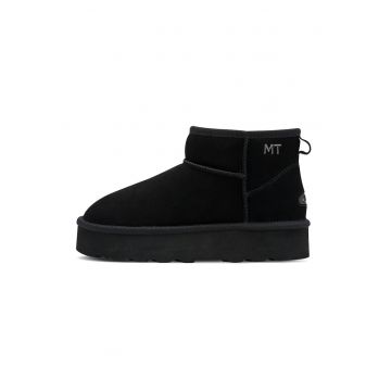 Ghete skip-on de piele intoarsa