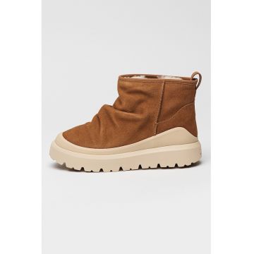 Ghete slip-on de piel eintoarsa cu garnituri sintetice Heritage Utility