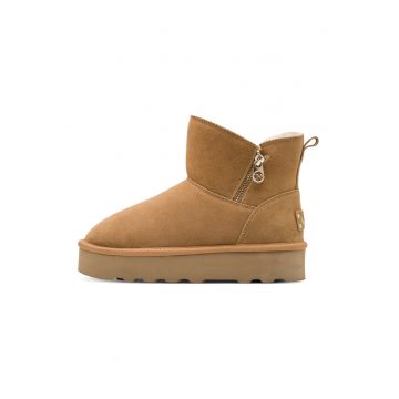Ghete slip-on de piele intoarsa