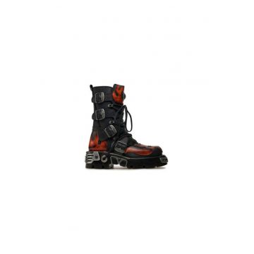 Bocanci Barbati  M-107-S1 - Piele naturala