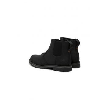 Botine barbati  TB1A2NHW0151 - Piele naturala - Negru