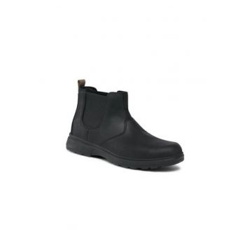 Botine cu glezna joasa pentru barbati  TB0A5R9M0151 - Piele naturala - 40 EU - Negru