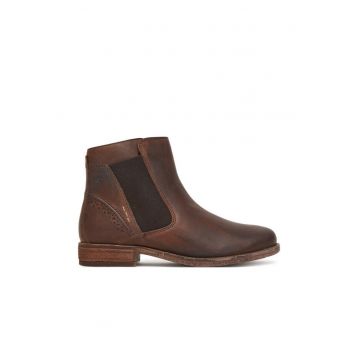 Botine -  piele naturala - maro