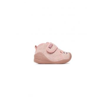 Botosei copii -  roz - material textil