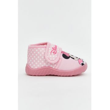Botosei cu velcro si imprimeu Minnie Mouse