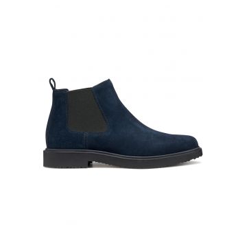 Ghete barbati -  Chelsea - piele naturala - bleumarin