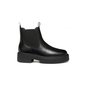 Ghete Chelsea de piele