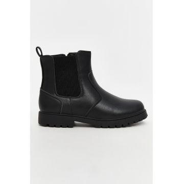Ghete Chelsea de piele ecologica