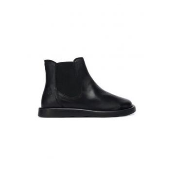 Ghete Chelsea pentru femei -  305622341 - piele naturala - negru