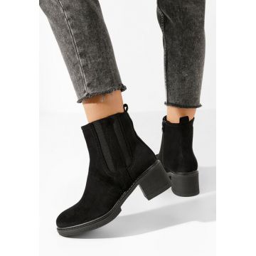 Ghete cu toc Zhiva negre