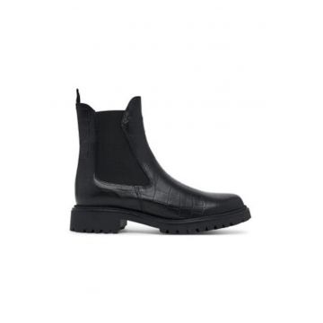 Ghete dama 305246738 -  Piele naturala - Negru