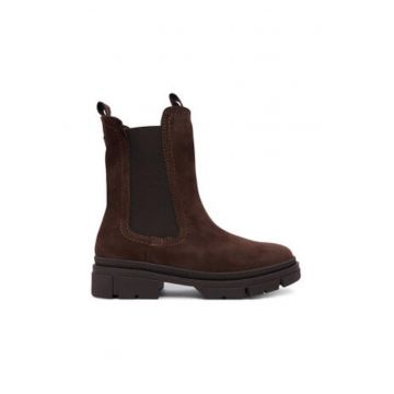 Ghete dama 305246820 -  Piele naturala - Maro