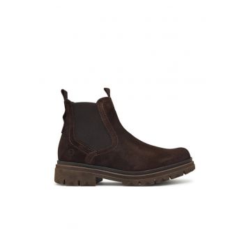 Ghete dama 305412003 -  Piele naturala - Maro