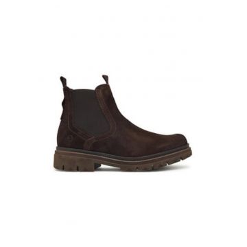 Ghete dama 305412003 -  Piele naturala - Maro