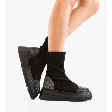 Ghete dama Boomer Negre