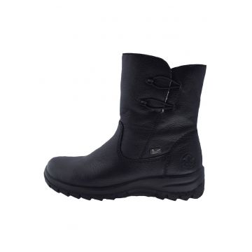 Ghete dama - din piele naturala -  Z7172-00-01-P-22 - negru