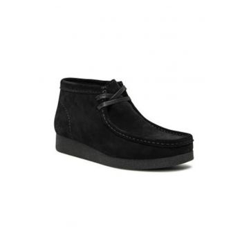 Ghete dama pana la glezna -  302914890 - piele naturala - negru -