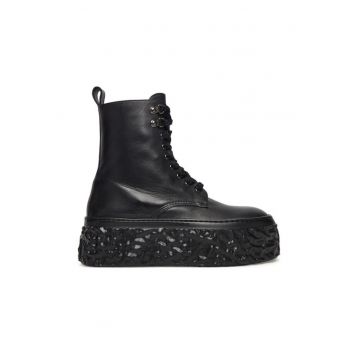 Ghete dama pana la glezna -  305639813 - piele naturala