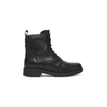 Ghete dama  piele naturala - culoare negru