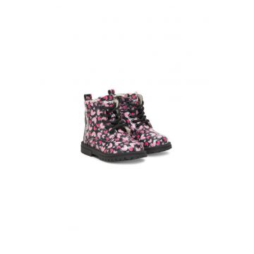 Ghete de drumetie pentru fete -  305464071 - piele ecologica - multicolore