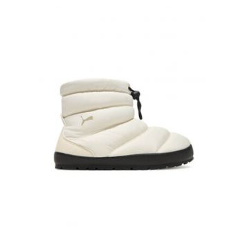 Ghete de zapada pentru femei -  305150653 - material textil - alb