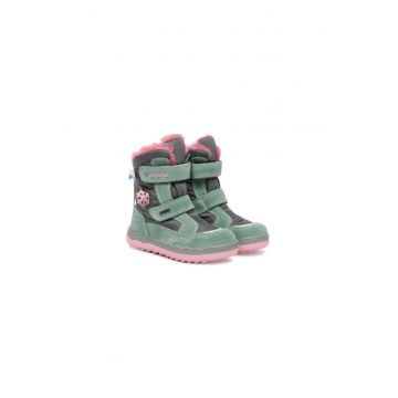 Ghete de zapada pentru fete -  305464194 - material textil