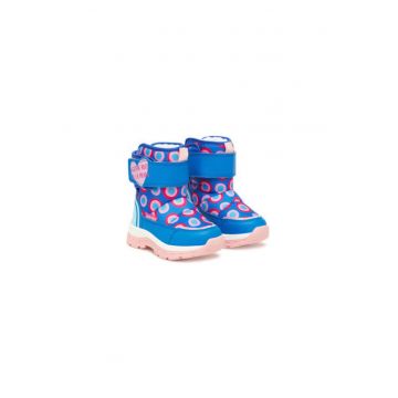 Ghete de zapada pentru fete -  305467065 - piele ecologica - multicolor