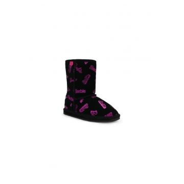 Ghete fete  302952151 - Piele naturala - 24 EU - Negru
