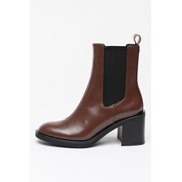 Botine Chelsea din piele Nalie